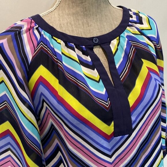 Banana Republic Long Sleeve Flowy Blouse - Picture 3 of 12